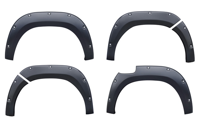 FENDER FLARE OFFROAD (STD) MATTE BLACK CAB,D/C